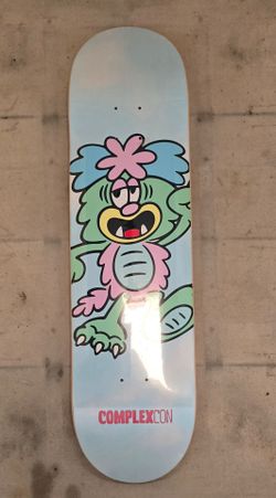 Verdy, Visty & Vick Complexcon Skatedeck/Board Art Collectible 1 Single Deck