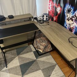L SHAPE DESK