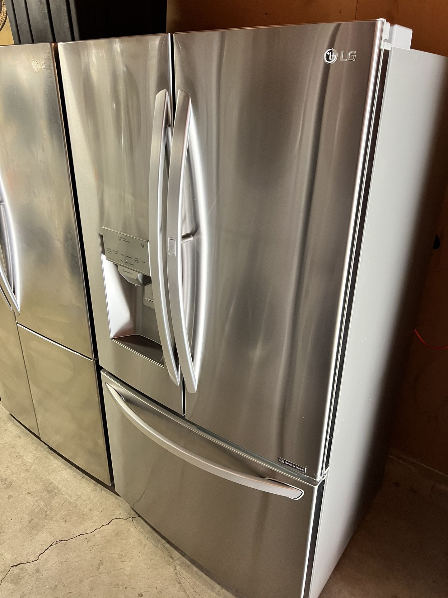 LG 3 Door Stainless Steel Refrigerador 