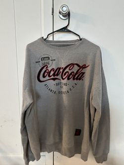 Y2K Coca Cola embroirded crew neck sweatshirt