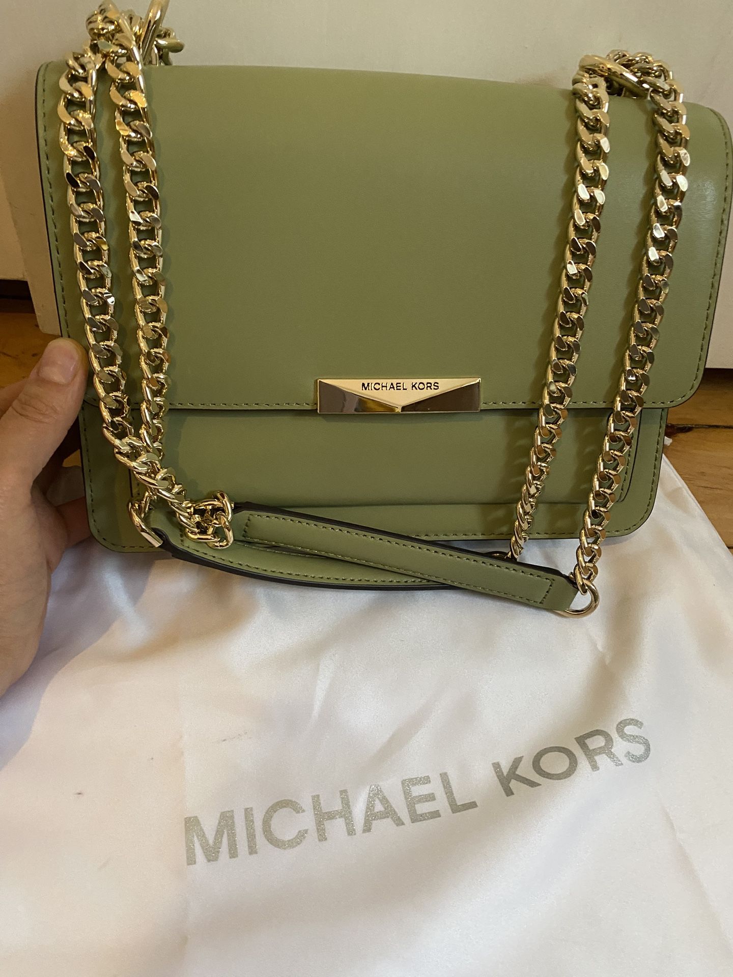 Michael Kors Green Hand Bag