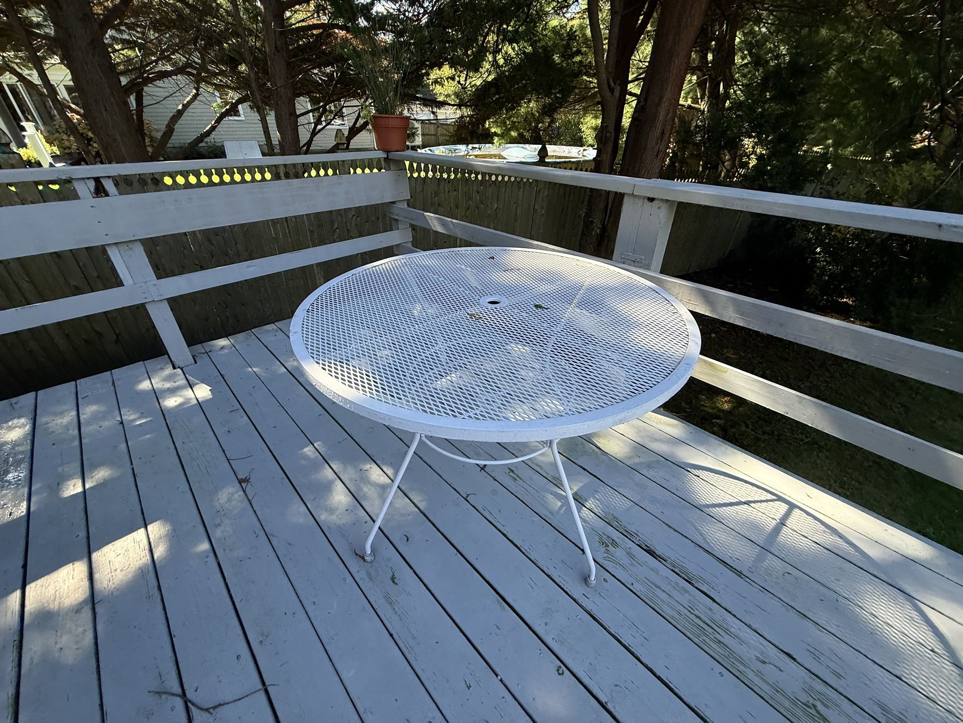 Vintage Outdoor Table