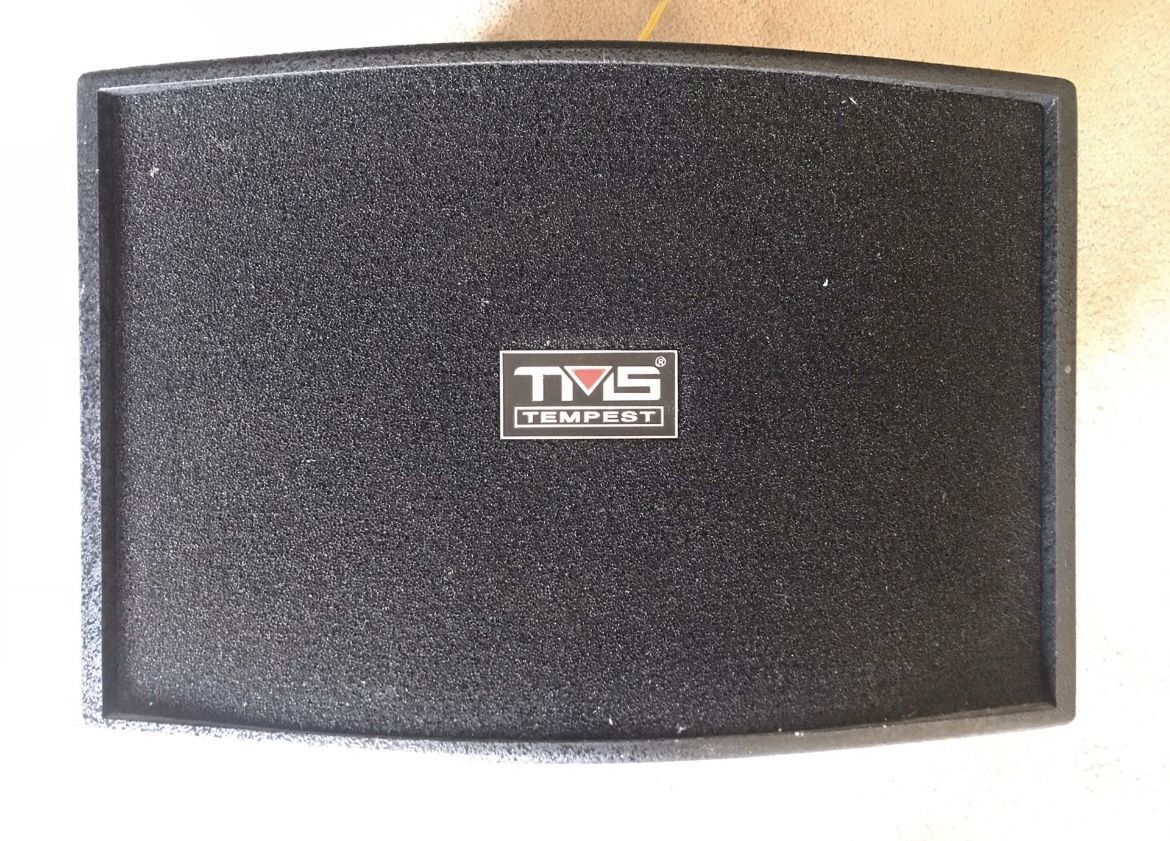 karaoke sound audio speaker home entertainment tms tempest 10 inch speaker pair