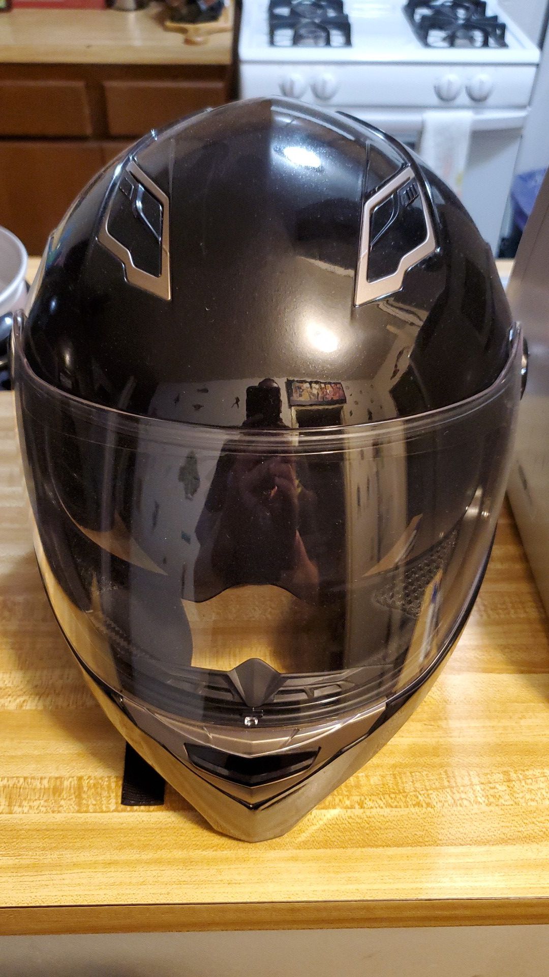 AHR Full Motorcycle Dual Visor Helmet
