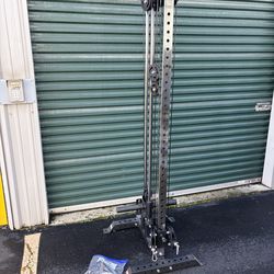 Lat pull down machine