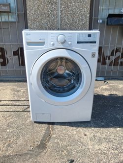 LG Super Capacity front loading washer