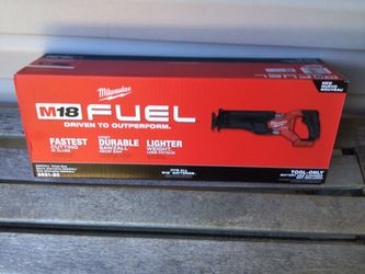 Milwaukee M18 FUEL 18V Sawzall  Reciprocating Saw.  Brand NEW . Tool Only.   NUEVO.