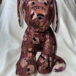 Build-A-Bear Workshop Jonas Rocks Brown Beige Plush Dog with Full Outfit