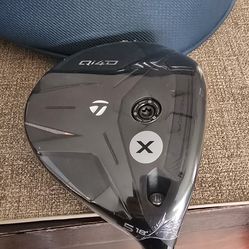 TaylorMade Qi4D 5 Wood - Mitsubishi REAX 65 X-Stiff Flex - NEW RRP $379.99