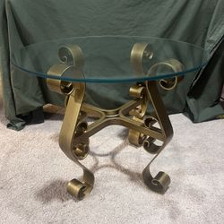 Glass End table