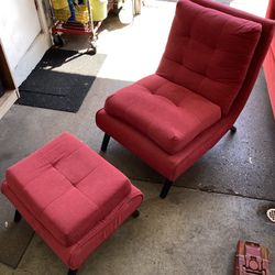 Sofa Chair With Footrest