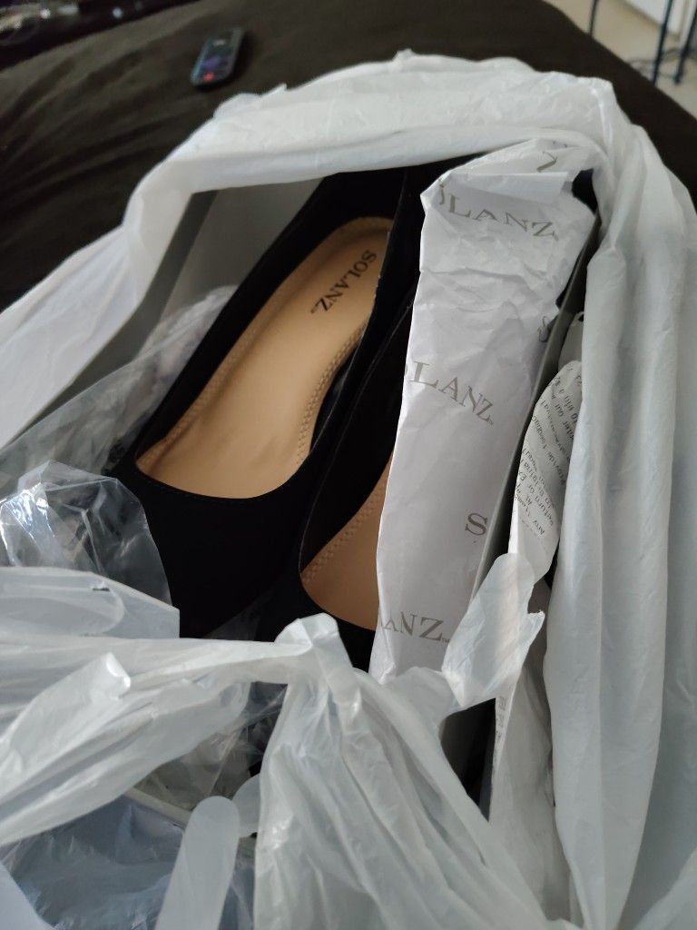 Women's Wedge Shoes Solanz Size 7M $49.99
