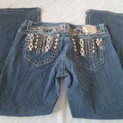 Women's Miss Me Jeans Size 34x32 Boot $50 Pickup In Oakdale 