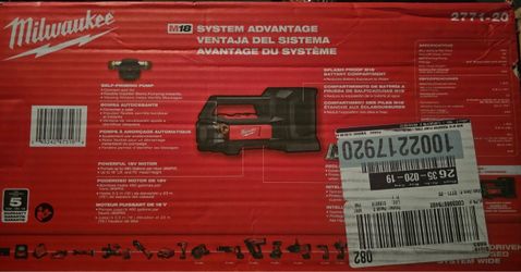 Milwaukee M18 transfer pump