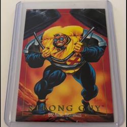 1992 SkyBox Marvel Masterpieces #85 Strong Guy