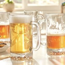 Vasos Cerveceros De Princess House De 14-oz Set De 4