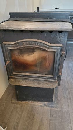 Harman PP38+ Pellet Stove - Cast Iron Pellet Fuel Room Heater