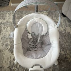Graco Soothe 'n Sway Baby Swing with Portable Rocker, Grey, Infant