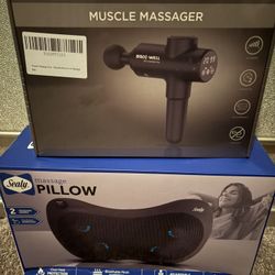Muscle Massager And Pillow Massager