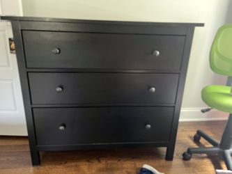 ikea hemnes 3 drawer dresser black brown IKEA hemnes chest of 3 drawer