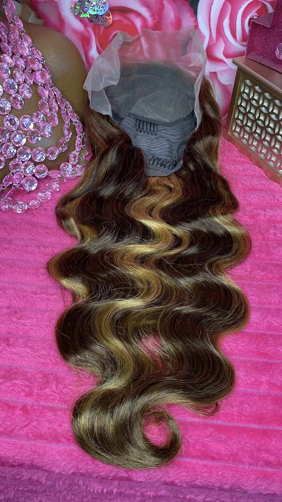 100% Human Hair 24” 13x4 180% Density $200