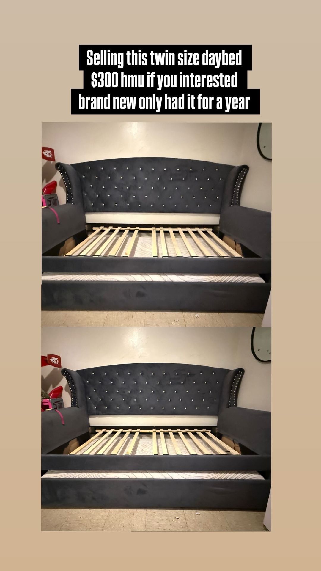 Twin Size Day Bed 