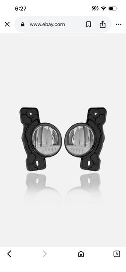 Fog Light 07-22 Wrongler 20-22 Gladiator Led Pair (contact info removed)8AF- (contact info removed)9AF Caps