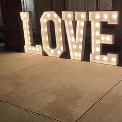 Letter Marquees 