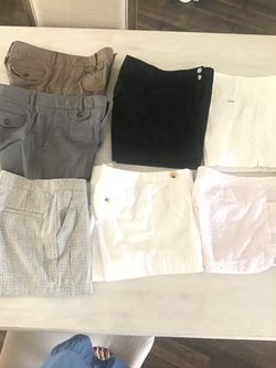 Women’s Clothing shorts $10 each Banana Republic/Black House White Market