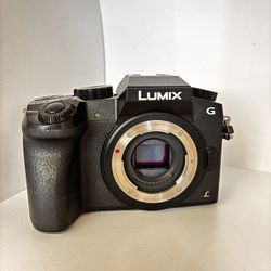 Panasonic LUMIX G7 (Body Only) - 4k Mirrorless Camera