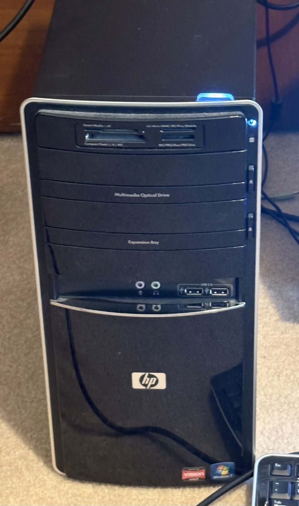 HP Desktop Computer , Keyboard And Mouse 