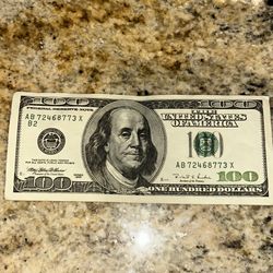 Rare $100 Bill 