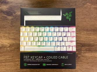 Razer PBT Keycap+Coiled Cable upgrade kit