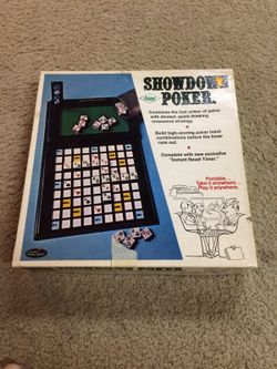 Vintage Showdown Poker Game!!!