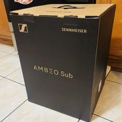 Sennheiser AMBEO Premium Wireless Subwoofer - 350W Class-D Amplifier | Cinematic Bass Upgrade