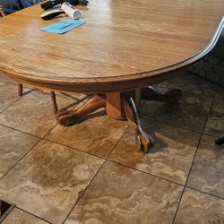 Solid Wood Dinner Table 