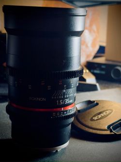 Rokinon Cine DS 35mm Full Frame Lens Sony E mount