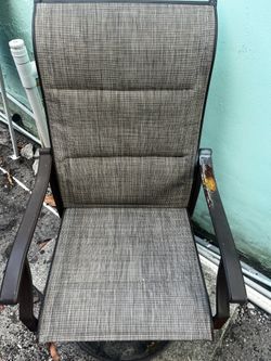 Patio chairs and table