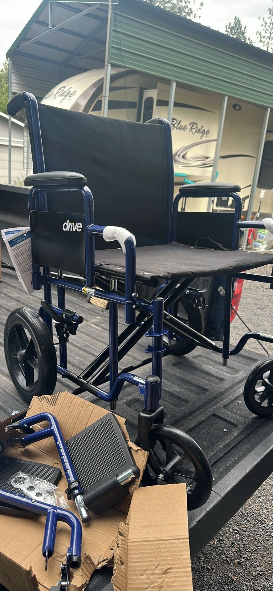 Drive 22 Inch Transport Chair