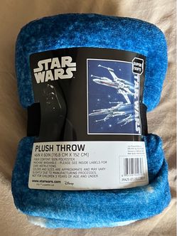 Star Wars Plush Throw Blanket 46x60