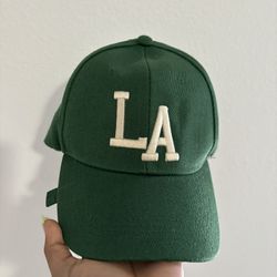 Green LA hat