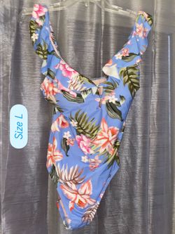 Floral Large Swimsuit