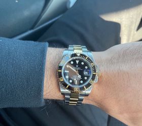 2tone sub watch