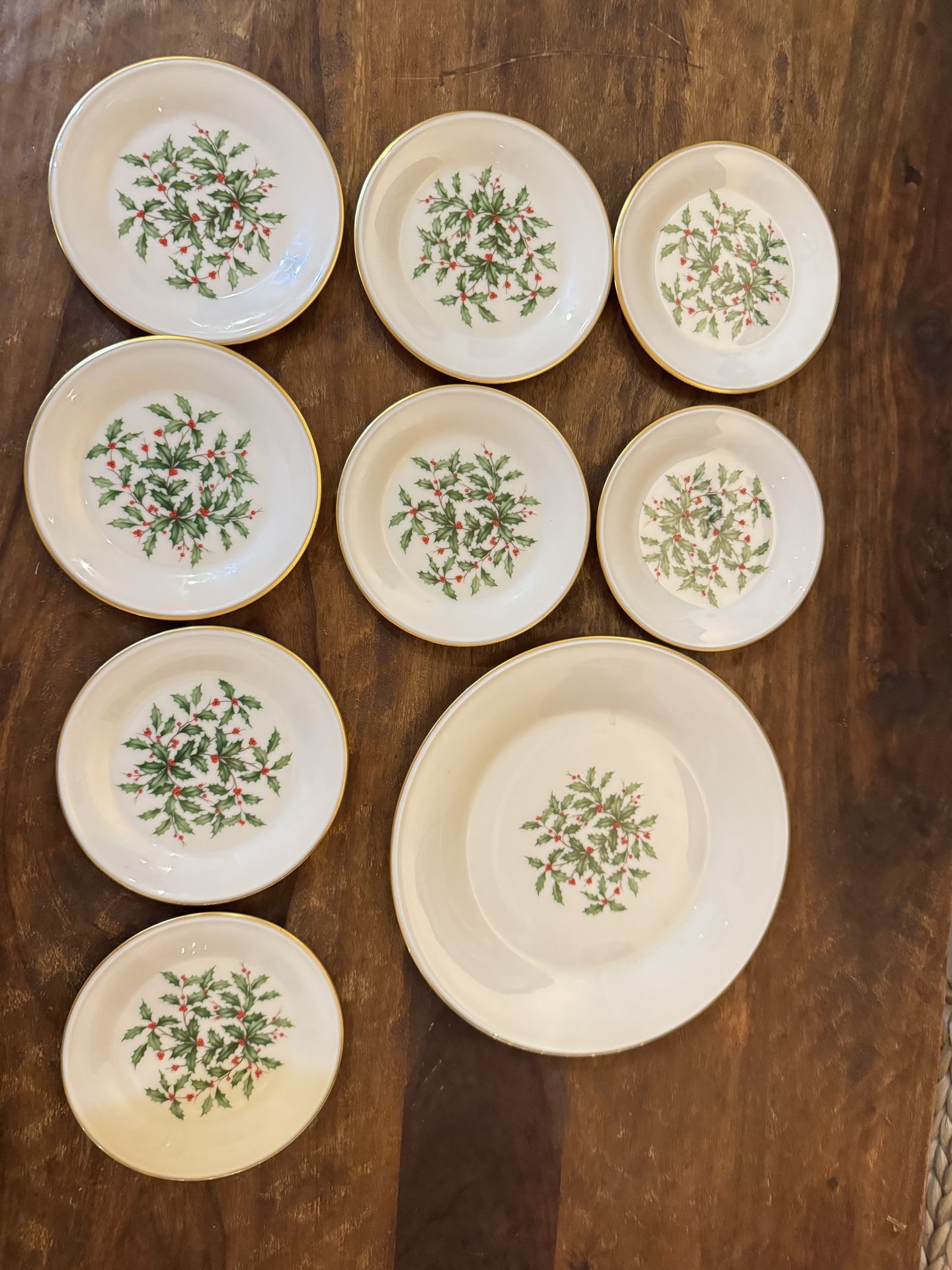 Lennox Holiday China - Dessert!