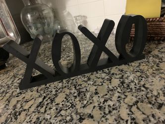 XOXO wall or countertop DECOR for sale