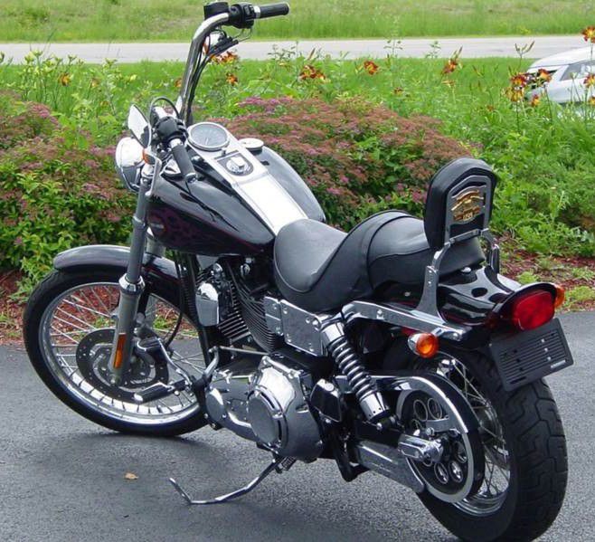 Photo Black Harley Davidson 2002