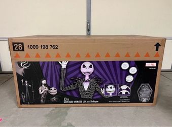 13Ft Jack Skellington ( PLEASE READ THE DESCRIPTION)