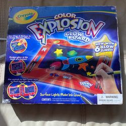 Crayola explosion glow board