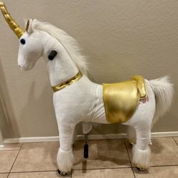 UFREE mechanical ride-on unicorn toy