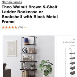 Theo Ladder Shelf (2)